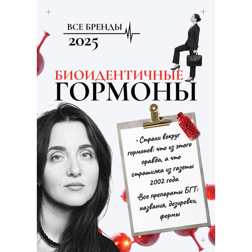 МЕНОПАУЗА. БИОИДЕНТИЧНЫЕ ГОРМОНЫ. Все бренды 2025
